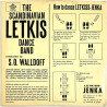 Scandinavian Letkis Dance Band LP The Scandinavian Letkis Dance Band  kansi VG+ levy VG+ Käytetty LP