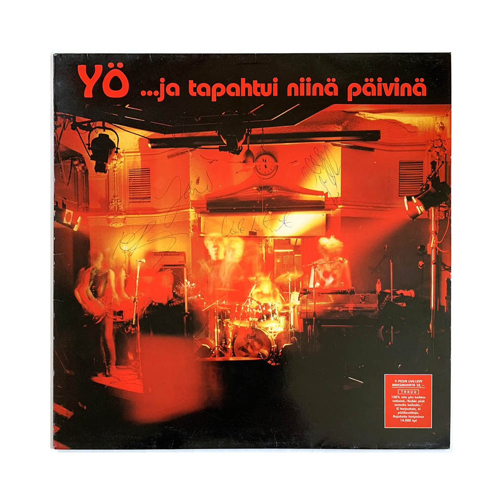 Yö 1984 NITE 1 ...ja tapahtui niinä päivinä Begagnat LP