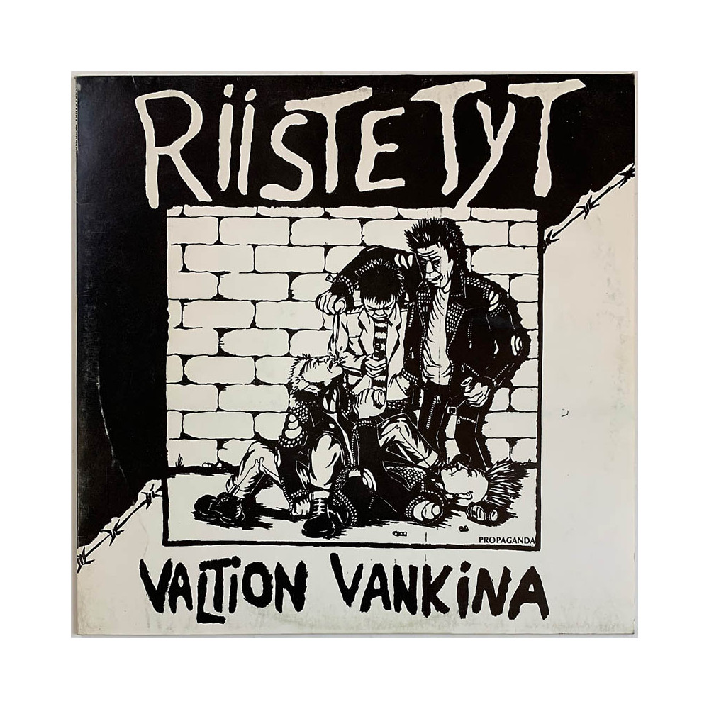 Riistetyt LP Valtion vankila  kansi VG+ levy EX Käytetty LP