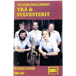 Ykä ja Sylvesterit Musiikkikasetti Tunnelmallisesti  kansi EX levy EX käytetty kasetti