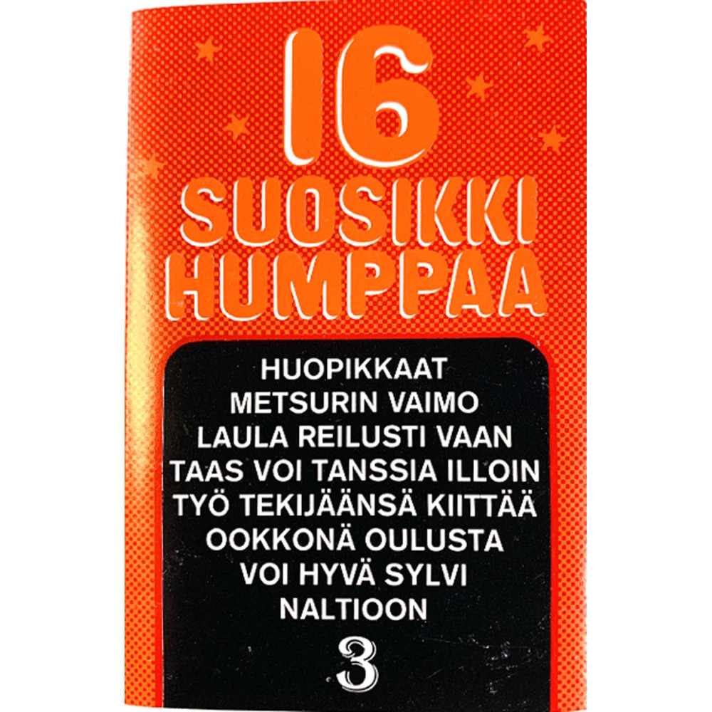 Pertti Keihäs, Helka Hynninen, Olli Louhi Musiikkikasetti 16 Suosikki Humppaa  kansi EX levy EX käytetty kasetti