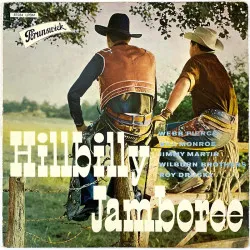 Wilburn Brothers, Bill Monroe, Webb Pierce ym. 1960 87034 LPBM Hillbilly Jamboree Begagnat LP