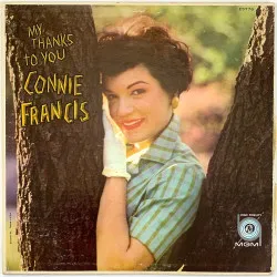 Francis Connie 1959 E3776 My thanks to you Begagnat LP