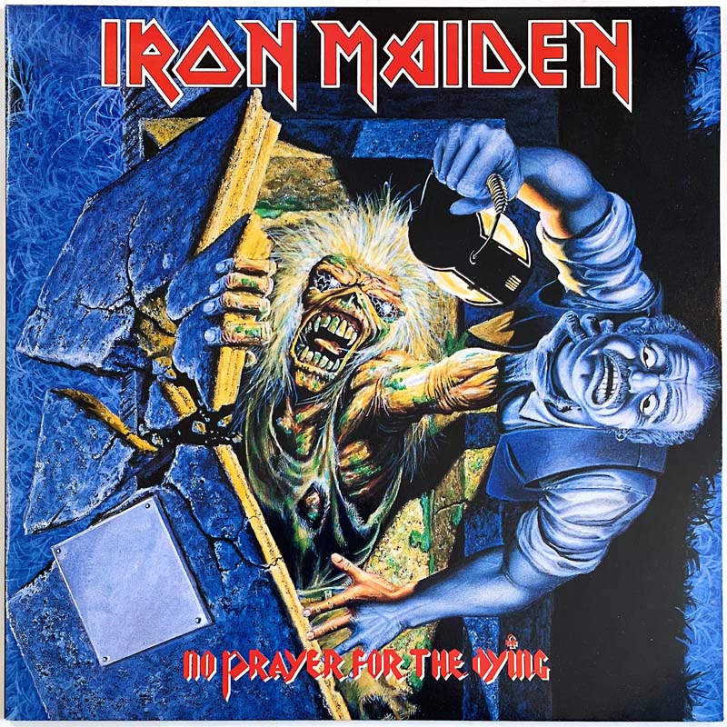 Iron Maiden vinyl LP No prayer for the dying  kansi EX levy EX Käytetty LP Iron Maiden vinyl LP No prayer for the dying  kansi EX levy EX Käytetty LP