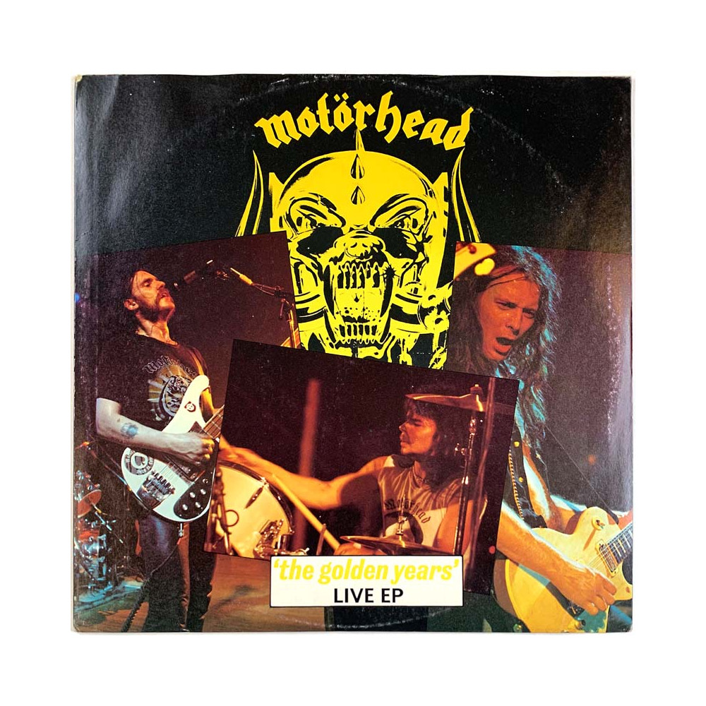 Motörhead 1980 12 BRO 92 the golden years, LIVE EP Begagnat LP