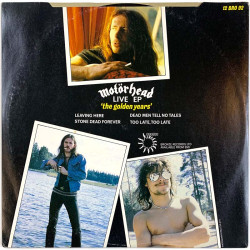 Motörhead 1980 12 BRO 92 the golden years, LIVE EP Begagnat LP