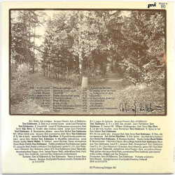 Edelmann Toni vinyl LP Tanssiaisten jälkeen  kansi EX levy EX Käytetty LP