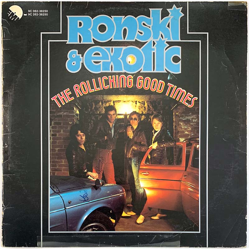 Ronski Gang vinyl LP The rollicking good times  kansi G levy VG+ Käytetty LP Ronski Gang vinyl LP The rollicking good times  kansi G levy VG+ Käytetty LP