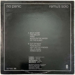 Remu vinyl LP No panic remu’s solo  kansi VG- levy EX- Käytetty LP