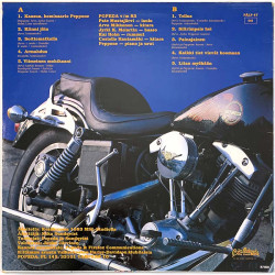 Popeda vinyl LP Kaasua...  kansi EX levy EX Käytetty LP
