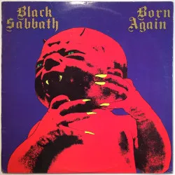 Black Sabbath 1983 814 271-1 Born Again Begagnat LP