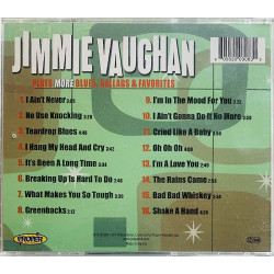 Vaughan Jimmie  feat. Lou Ann Barton 2011 PRPCD083 Plays more blues, ballads & favorites CD Begagnat