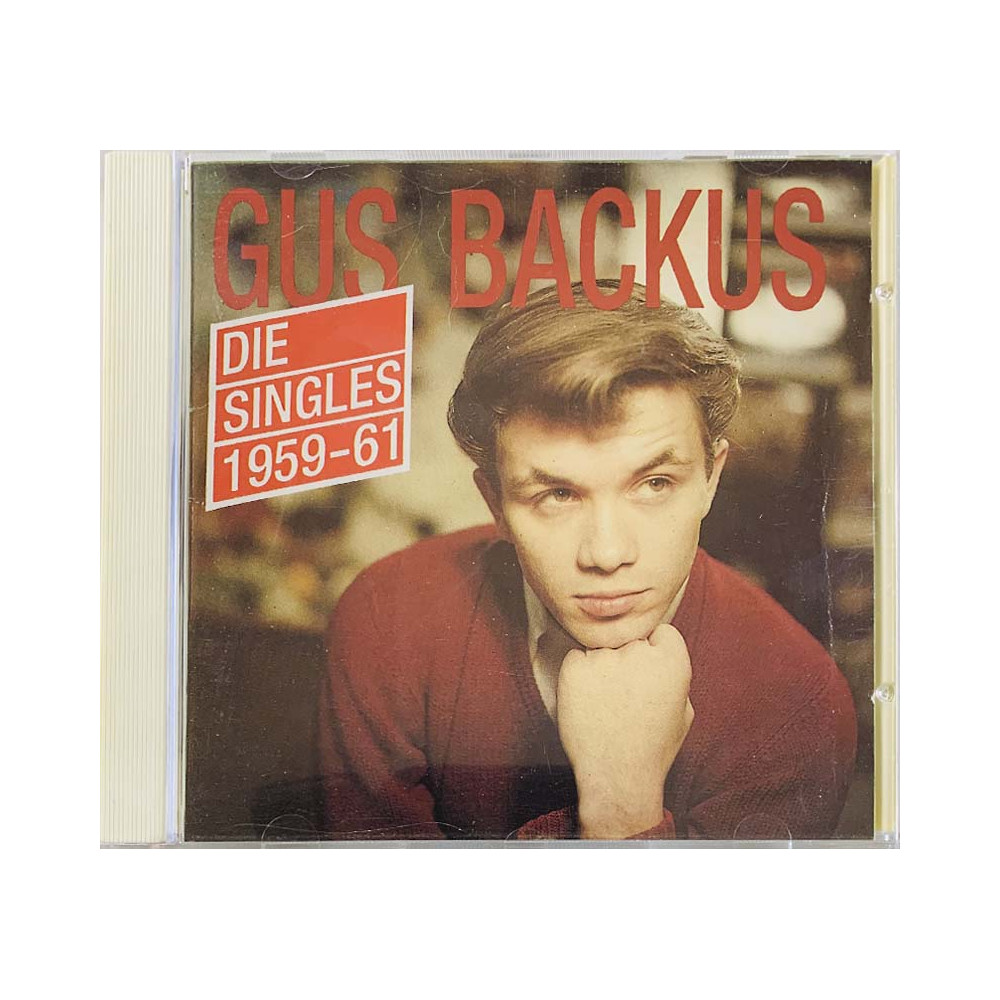 Backus Gus Käytetty CD Die Singles 1959-61  kansi EX levy EX Käytetty CD