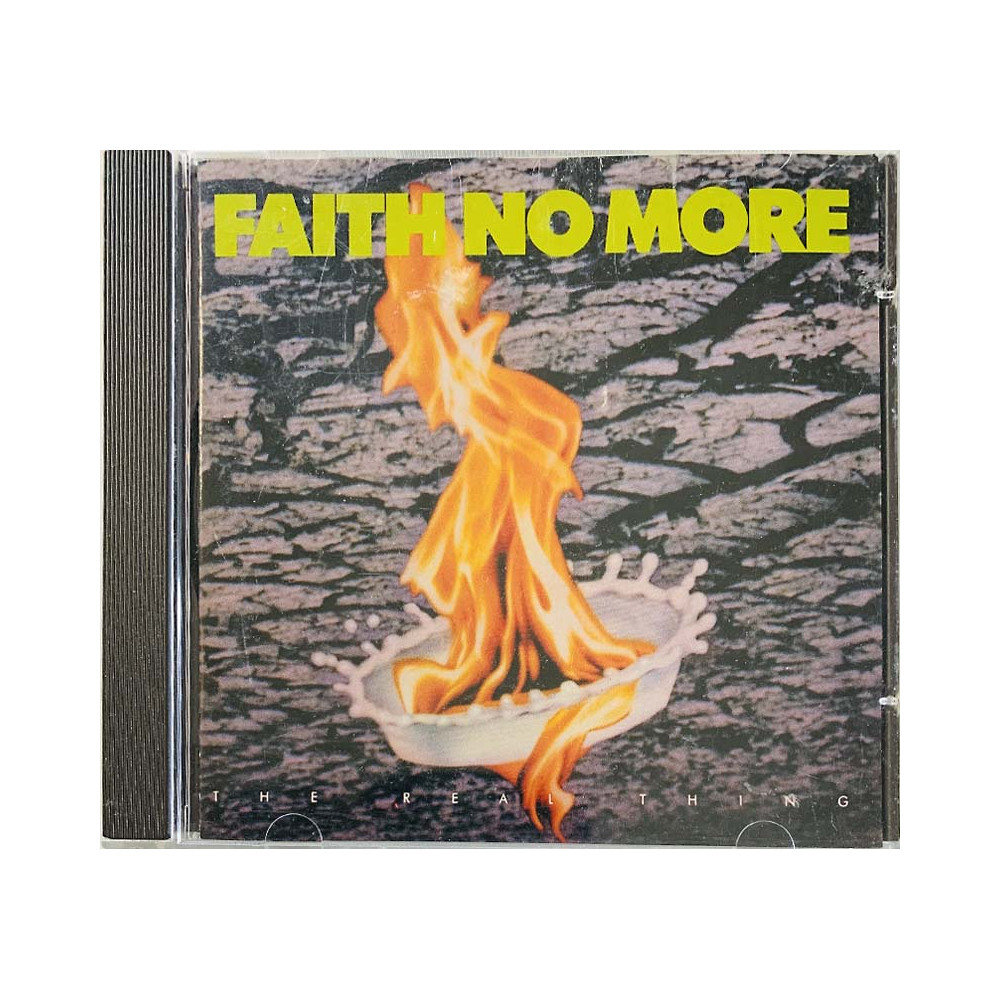 Faith No More Käytetty CD The real thing  kansi EX levy VG Käytetty CD