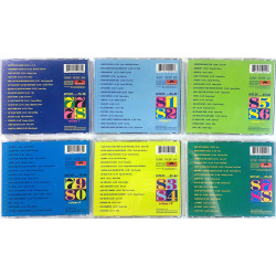 yli 200 rock ja pop hittiä eri vuosikymmeniltä 1992 515001-2...515013-2 Hits of.....1965 - 1990 13CD CD Begagnat