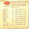 Koivunen Brita vinyl single Katinka / Jambalaya + 2 EP  kansi G- levy VG- käytetty vinyylisingle PS