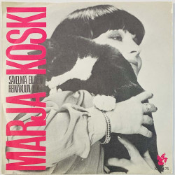 Koski Marja vinyl single Sävelmä eilinen / Heinäkuun ilta  kansi VG+ levy EX käytetty vinyylisingle PS