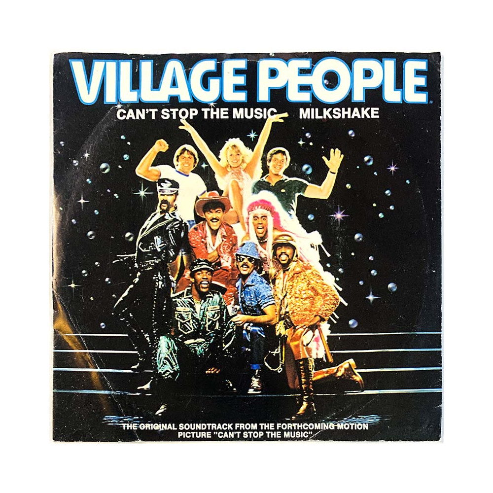 Village People 1980 ADS642 Can't Stop The Music / Milkshake begagnad singelskiva