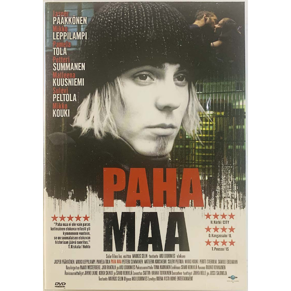 DVD - Elokuva DVD Paha maa  kansi EX levy EX- Käytetty DVD