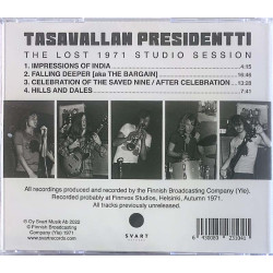 Tasavallan Presidentti CD State Visit - Live In Sweden 1973  CD
