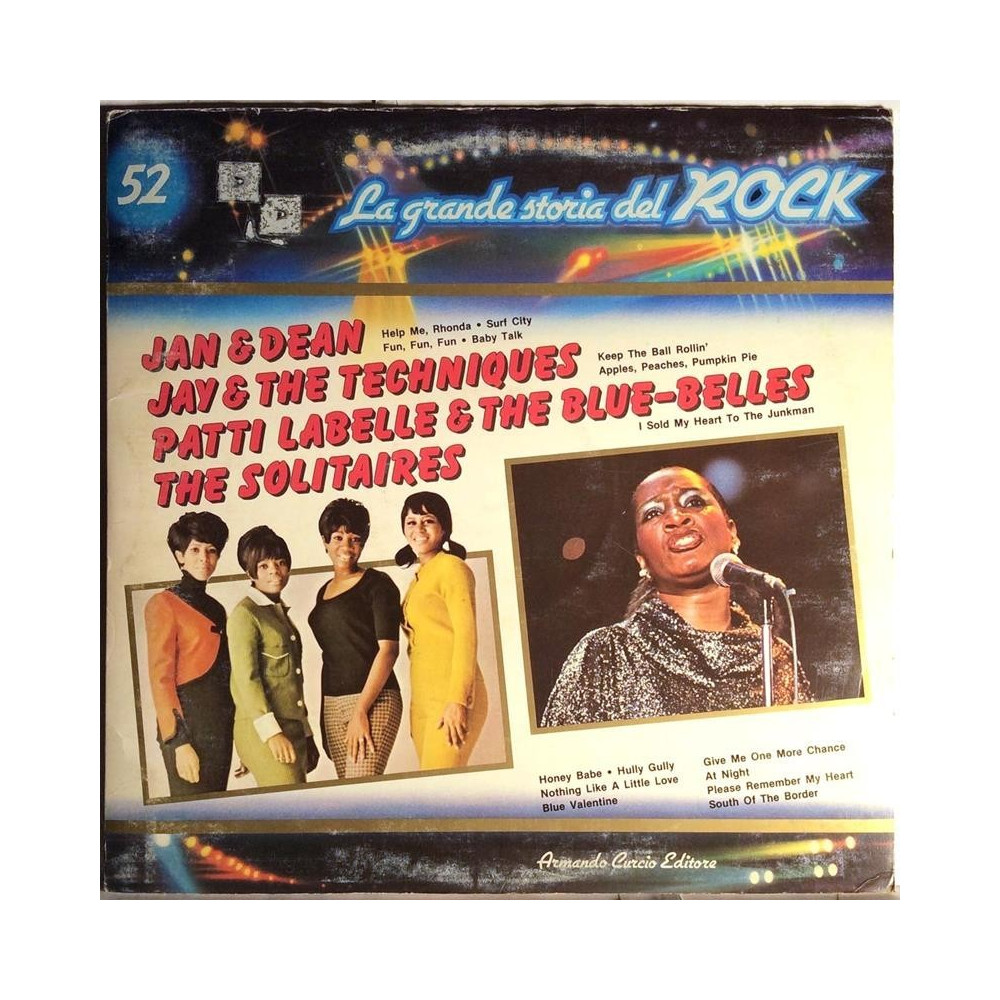 Jan & Dean,jay & Techniques,Patti Labelle,Solitaires: La Grande storia del Rock - Used LP