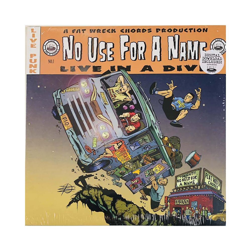 No Use For A Name vinyl LP Live in a dive  LP