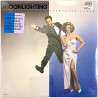 Bruce Willis, Cybil Shepherd ym. vinyl LP Moonlighting, television soundtrack  kansi EX levy EX Käytetty LP