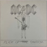 AC/DC vinyl LP Flick Of The Switch, suomalainen painos  kansi EX levy VG+ Käytetty LP