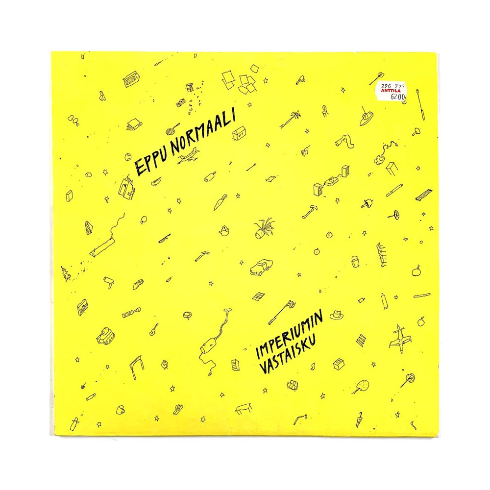 Eppu Normaali vinyl LP Imperiumin vastaisku  kansi EX levy EX Käytetty LP