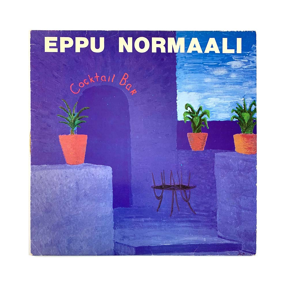 Eppu Normaali vinyl LP Coctail Bar  kansi VG- levy G Käytetty LP