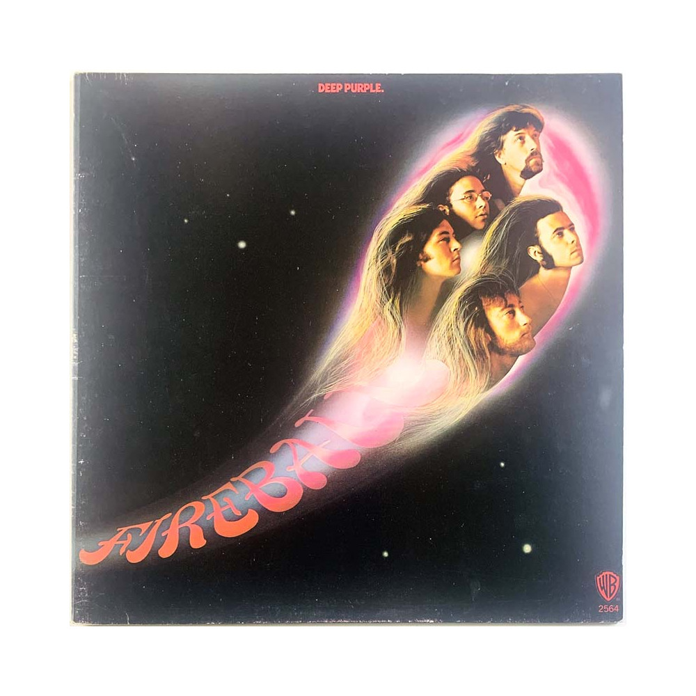 Deep Purple vinyl LP Fireball  kansi VG levy EX- Käytetty LP