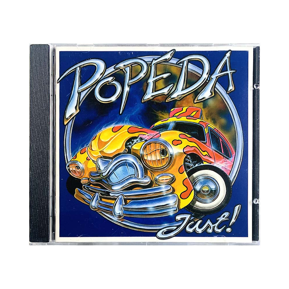 Popeda CD Just!  kansi EX levy EX Käytetty CD