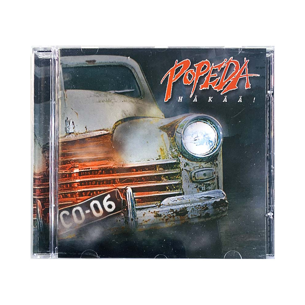 Popeda CD Häkää!  kansi EX levy EX Käytetty CD