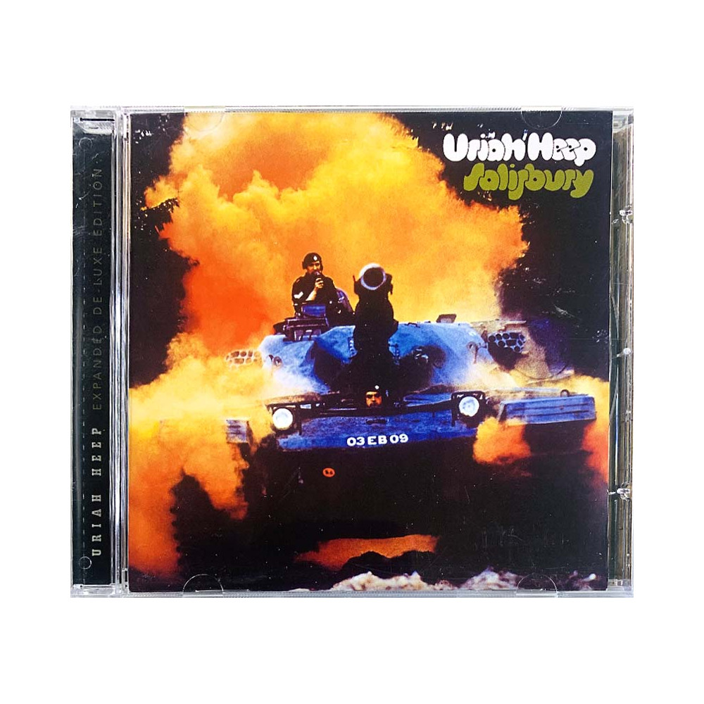 Uriah Heep CD Salisbury + 7 bonus tracks  kansi EX levy EX Käytetty CD