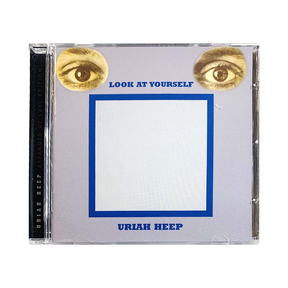 Uriah Heep CD Look at yourself + 7 bonus tracks  kansi EX levy EX Käytetty CD