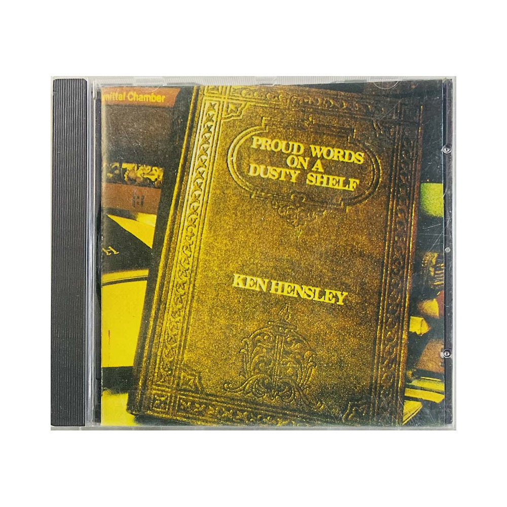 Hensley Ken CD Poroud words on a dusty shelf  kansi EX levy EX Käytetty CD