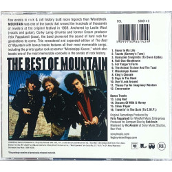 Mountain CD The best of Mountain + 4 bonus tracks  kansi EX levy EX Käytetty CD