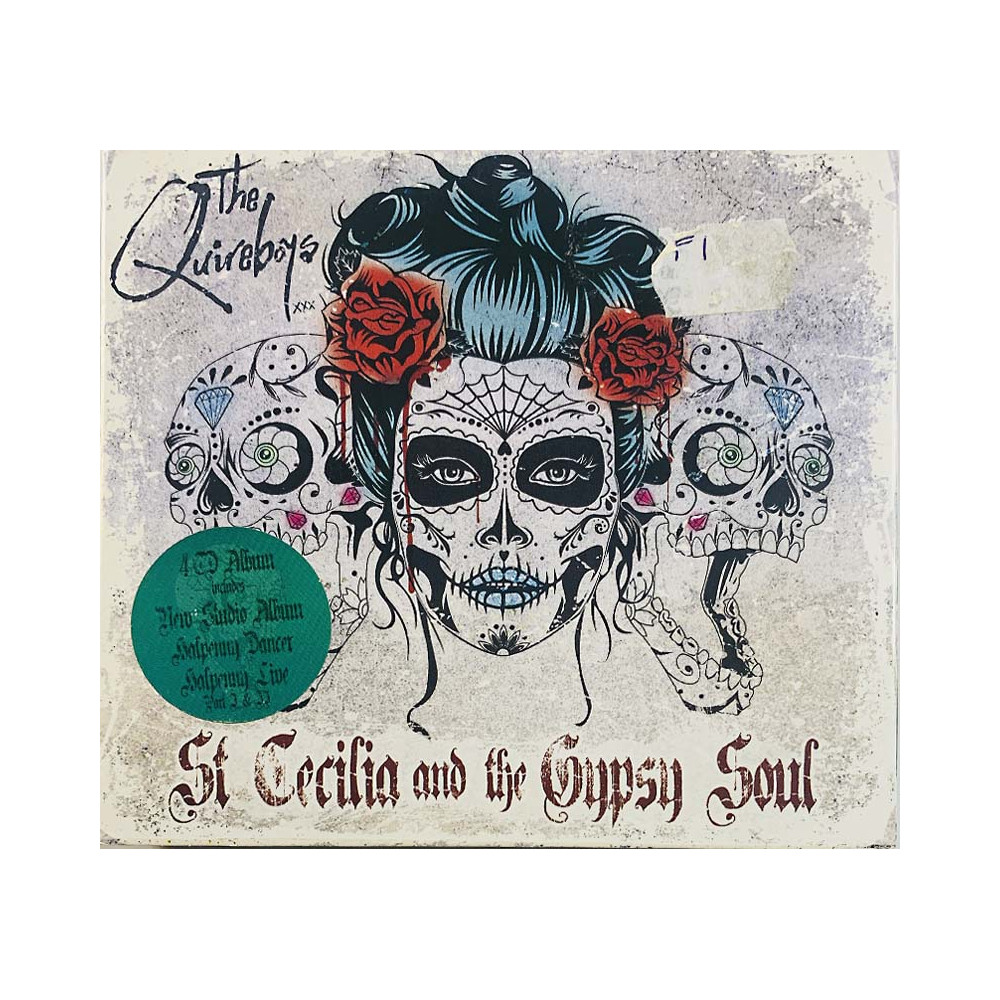 Quireboys CD St Cecilia and the gypsy soul   kansi EX levy EX Käytetty CD