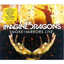 Imagine Dragons CD Smoke + Mirrors Live DVD + CD  kansi EX levy EX Käytetty CD