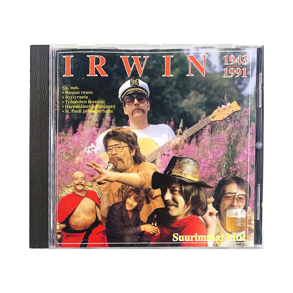 Irwin Goodman 1994 FGCD 1418 Suurimmat hitit Irwin 1943 1991 CD Begagnat