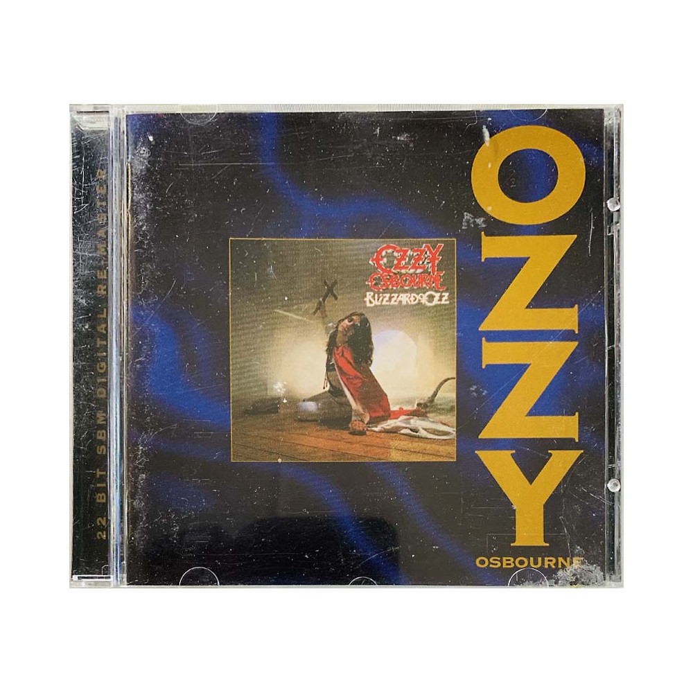 Osbourne Ozzy CD Blizzard of Ozz  kansi EX levy VG- Käytetty CD