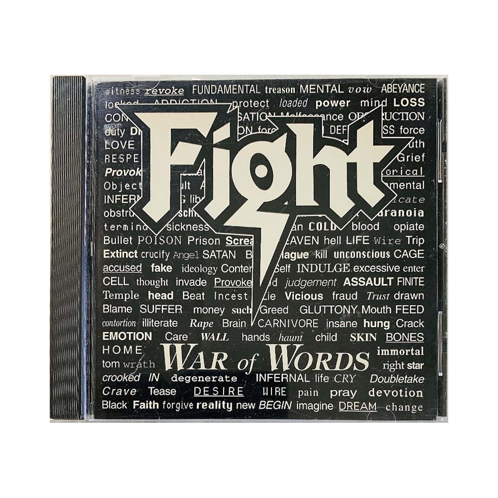 Fight 1993 EK 57372 War and words CD Begagnat