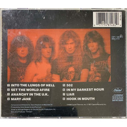 Megadeth CD So far, so good... so what!  kansi EX levy VG- Käytetty CD