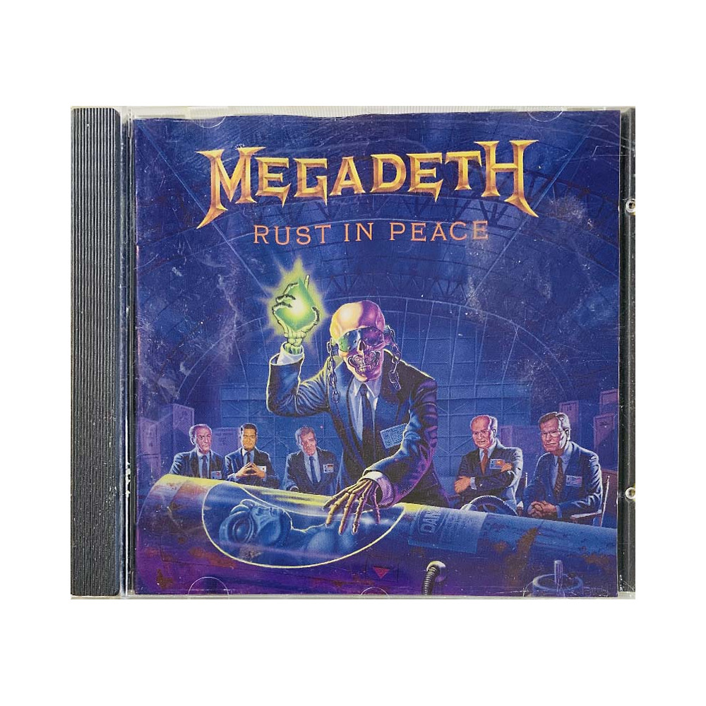 Megadeth 1990 CDP 79 19352 Rust in peace CD Begagnat