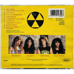 Megadeth 1990 CDP 79 19352 Rust in peace CD Begagnat