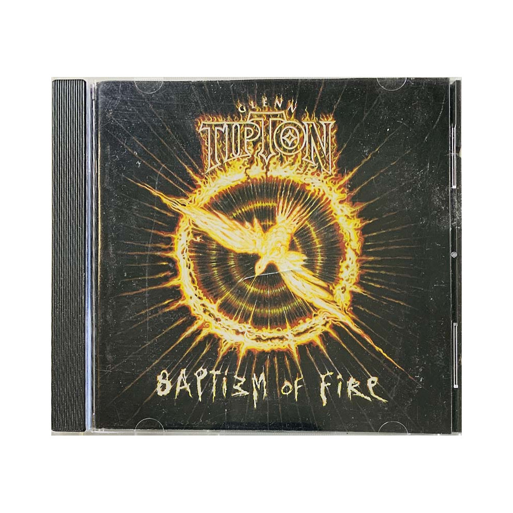 Tipton Glenn CD Baptizm of fire  kansi EX levy VG+ Käytetty CD