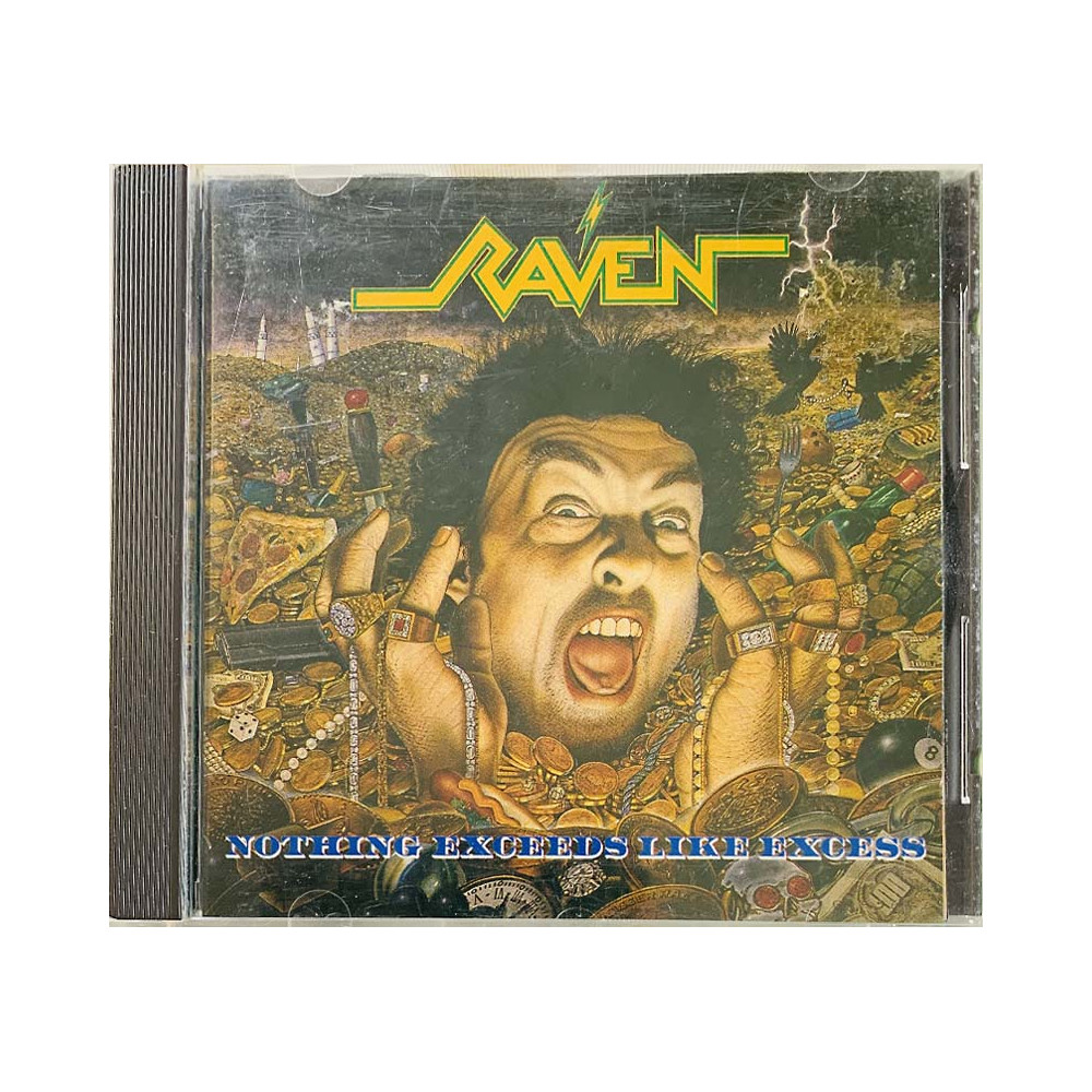 Raven 1988 CDFLAG 28 Nothing Exceeds Like Excess CD Begagnat