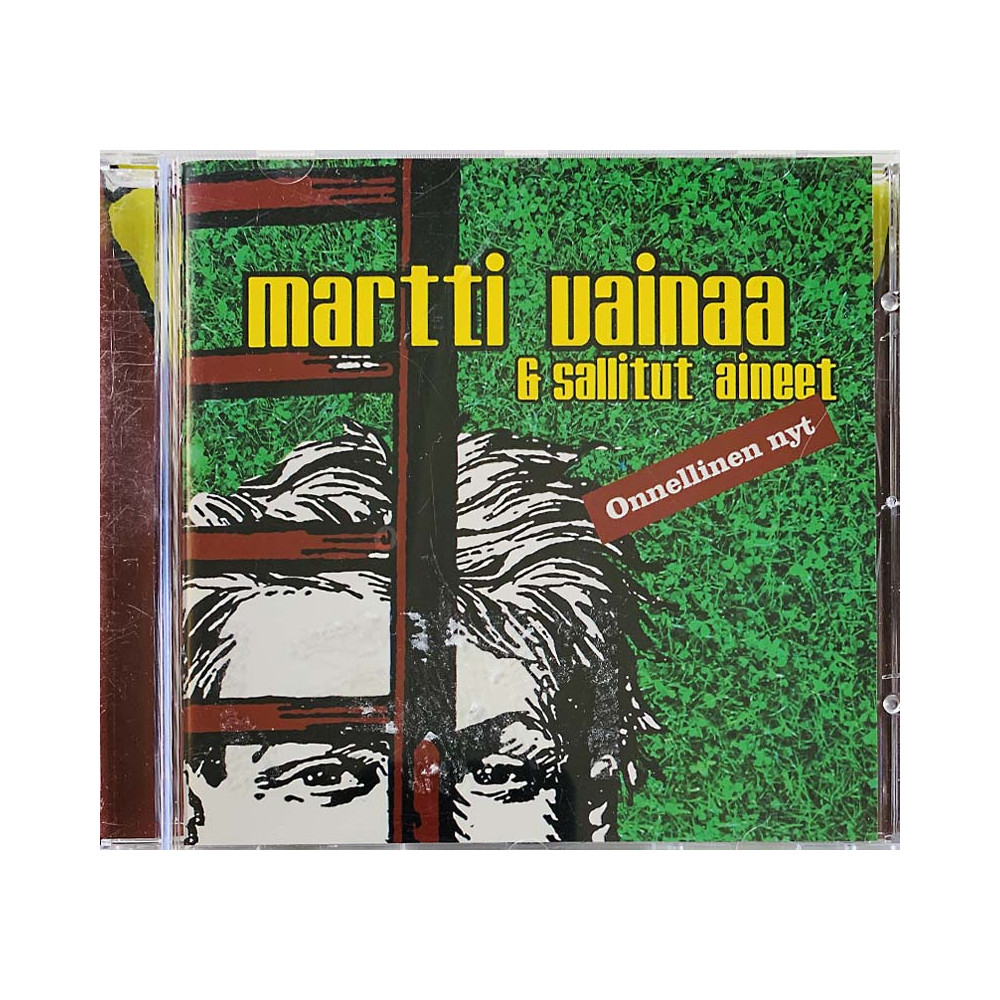 Martti Vainaa & Sallitut Aineet CD Onnellinen Nyt  kansi EX levy EX Käytetty CD