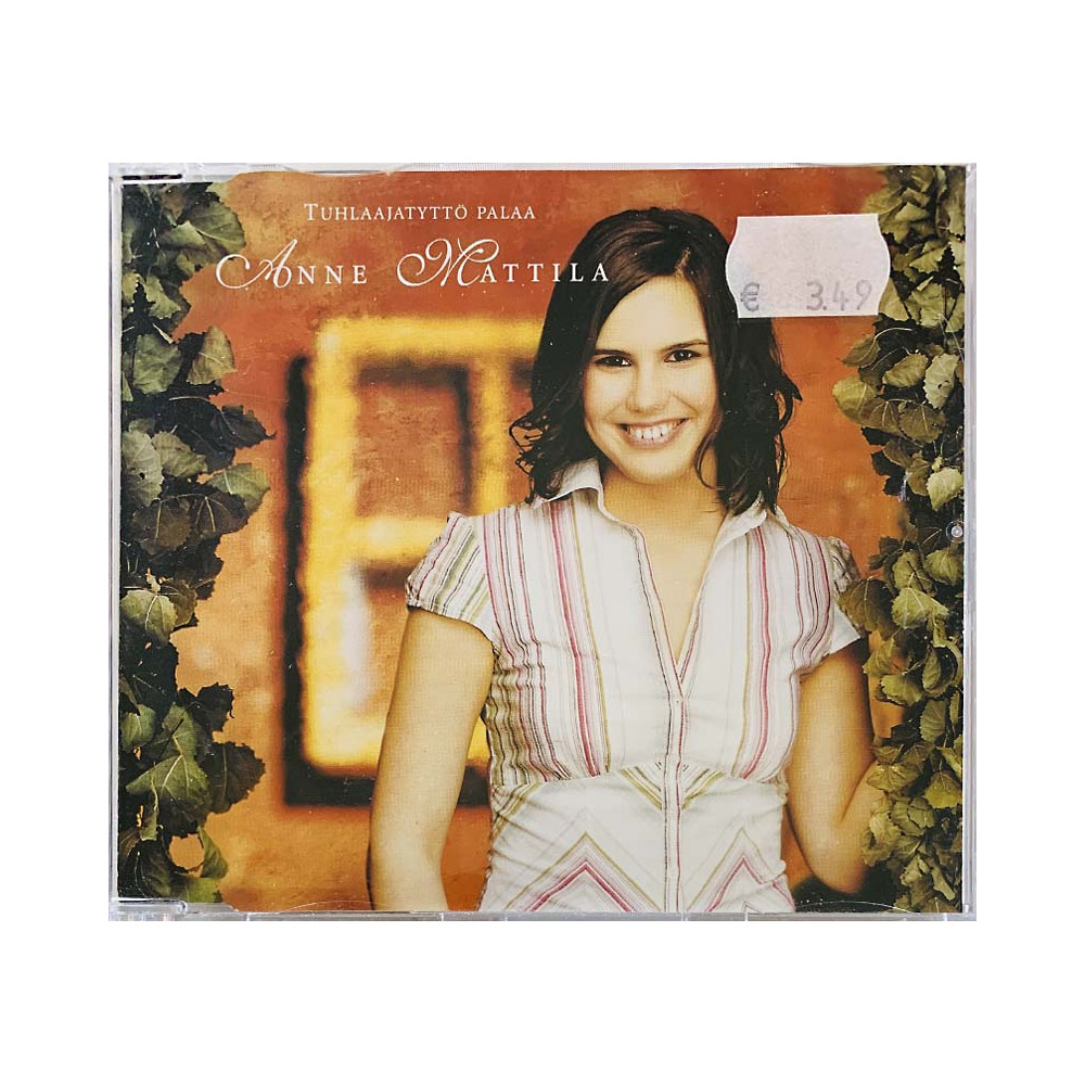 Mattila Anne CD Tuhlaajatyttö Palaa cd-single  kansi EX levy EX Käytetty CD