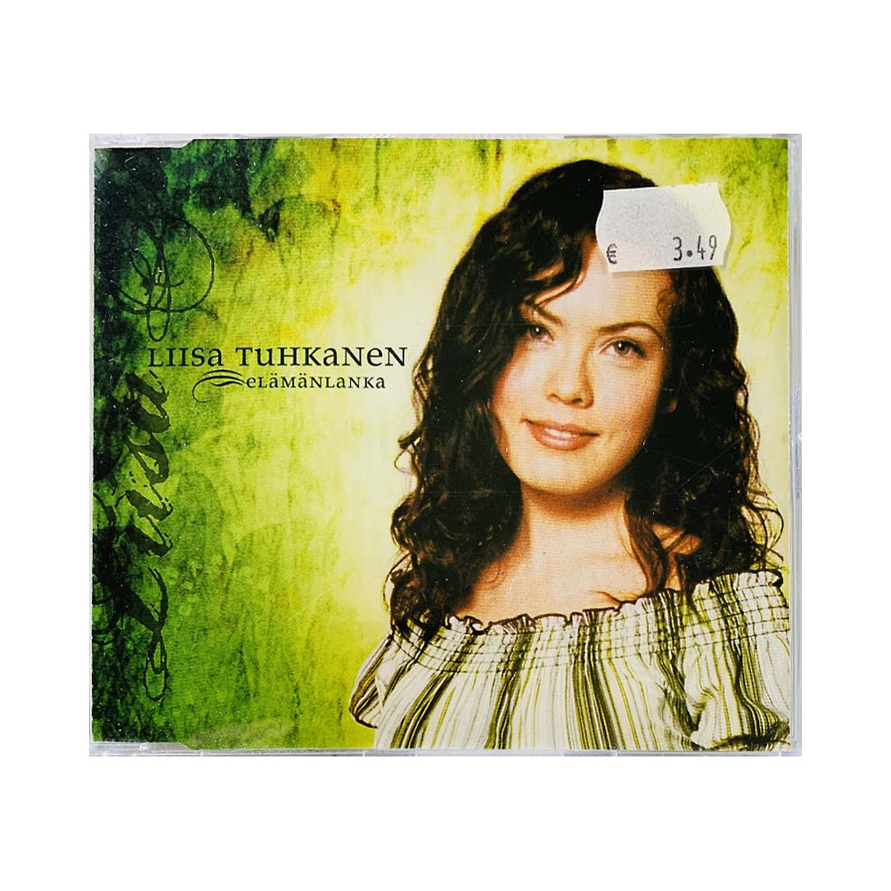 Tuhkanen Liisa CD Elämänlanka cd-single  kansi EX levy EX Käytetty CD